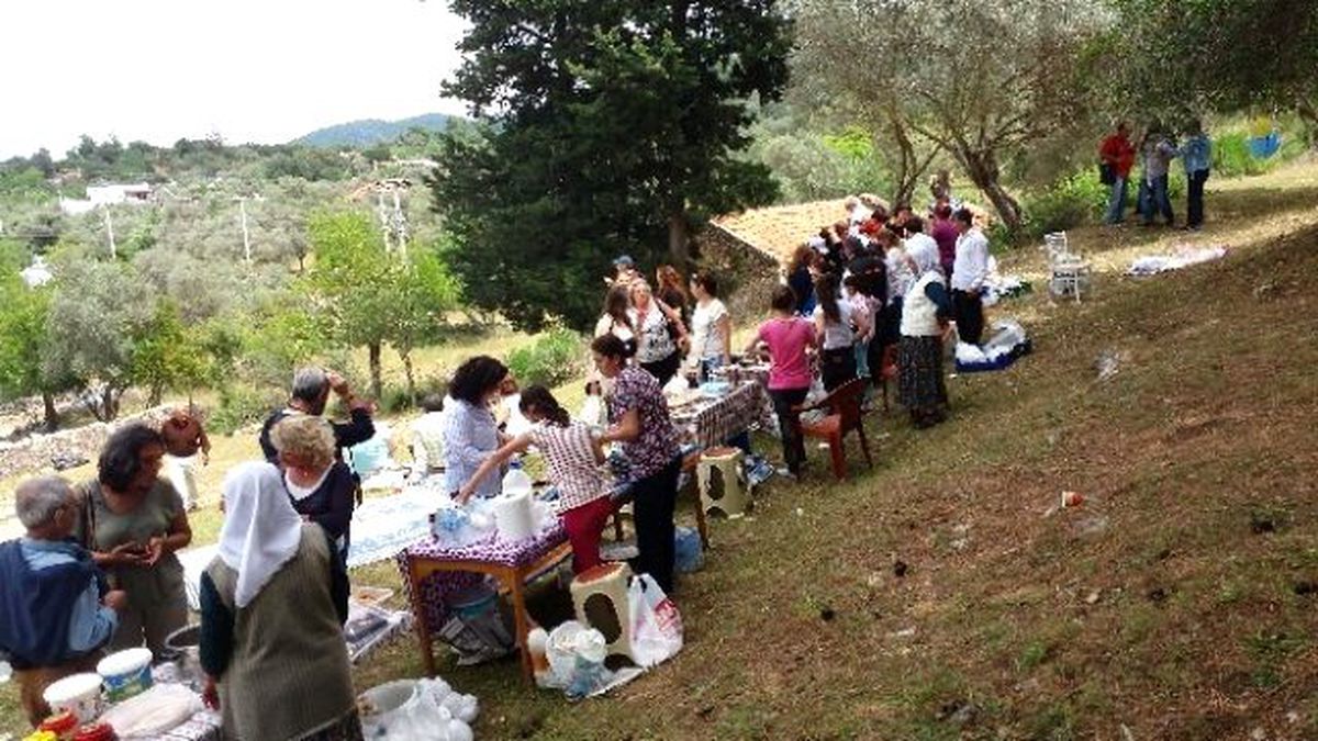 Bodrum Rotary, Etrim Köylüleri ile Panayır Düzenledi