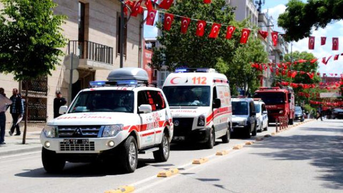 Burdur\'daki Kaza Tatbikatı Gerçeğini Aratmadı