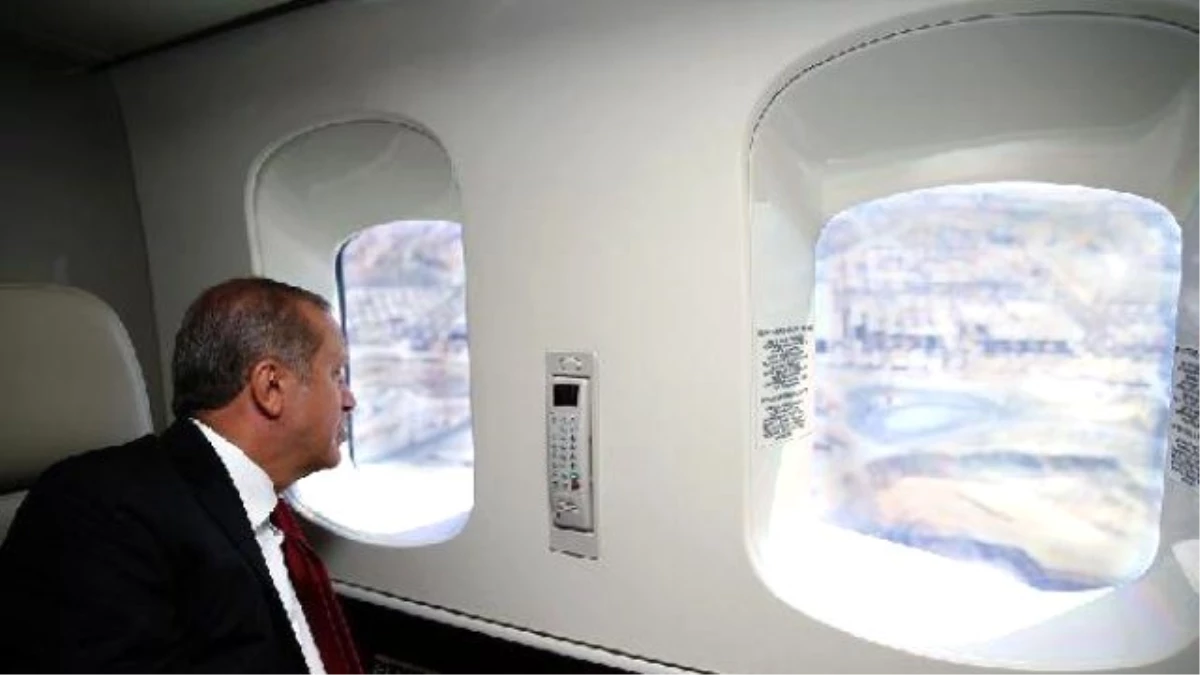 Erdoğan, 3. Havalimanı İnşaatında İnceleme Yaptı...