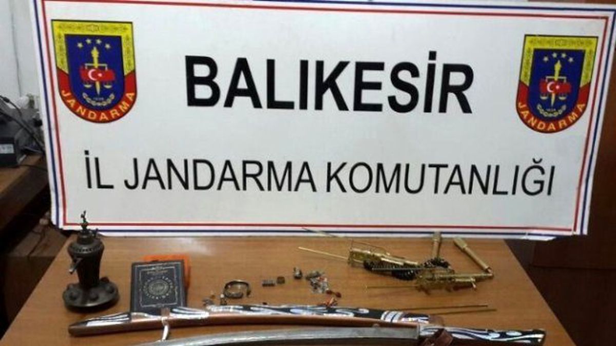 Jandarma\'dan Tarihi Eser Operasyonu