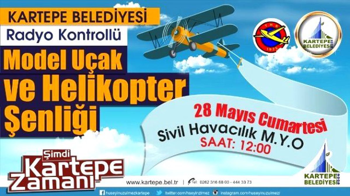 Kartepe\'de Havacılık Şenliği Düzenlenecek