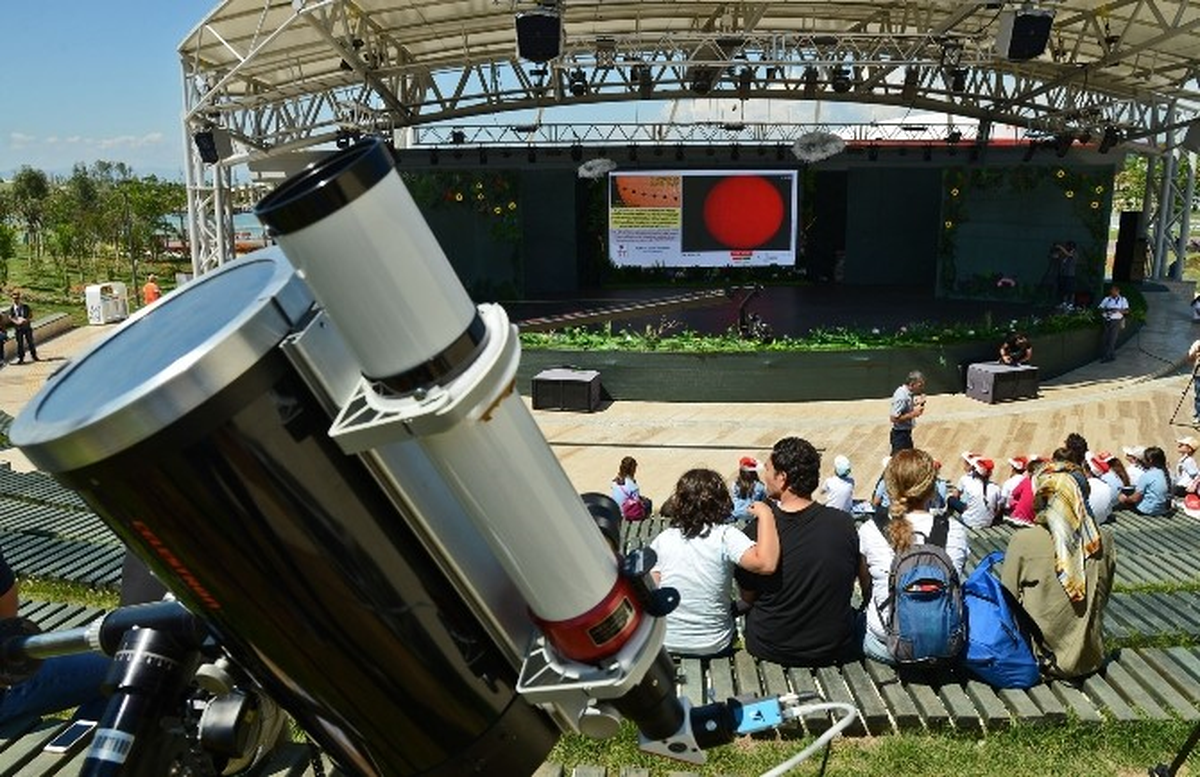 Merkür Geçişi Expo 2016\'da İzlendi