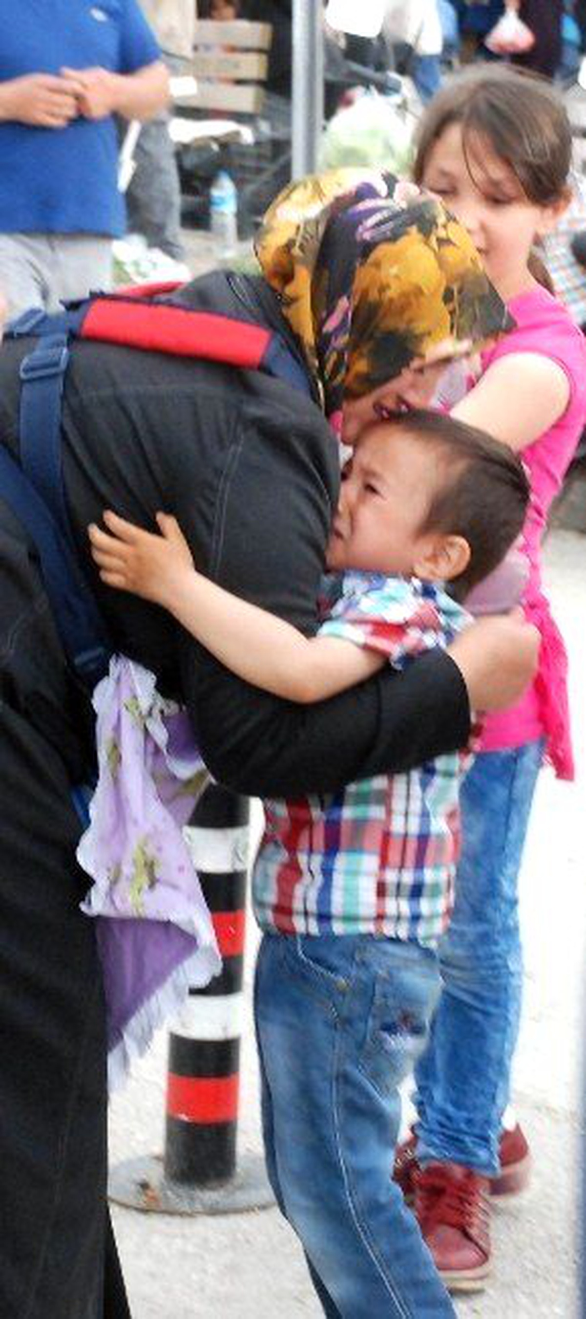 Pazarda Kaybolan Çocuk Annesini Gözyaşlarına Boğdu