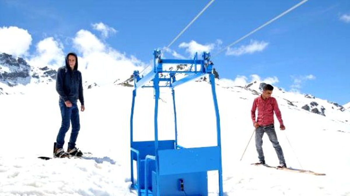 Rizeli Teleferik Yaptı, Adını da \'Lazferik\' Koydu