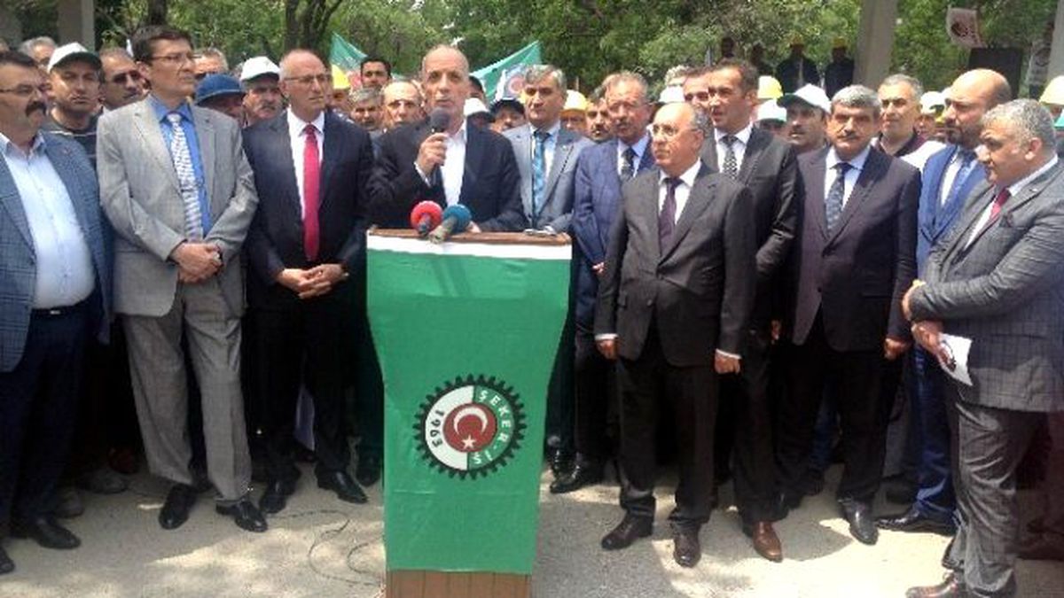 Şeker İşçilerinden Fazla Mesai Eylemi