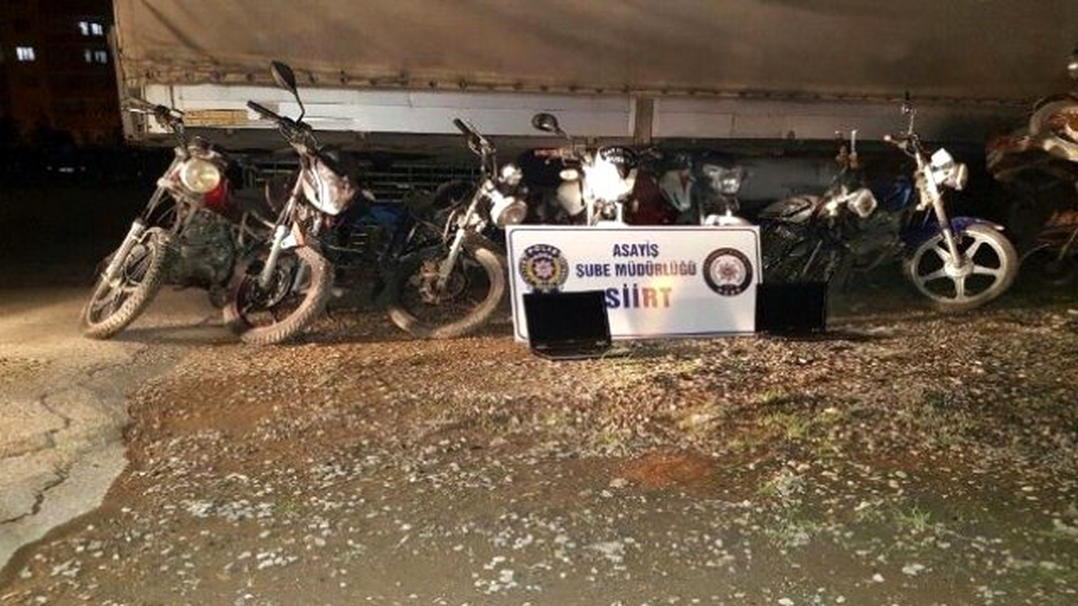 Siirt\'te 21 Hırsızlık Olayı Aydınlatıldı