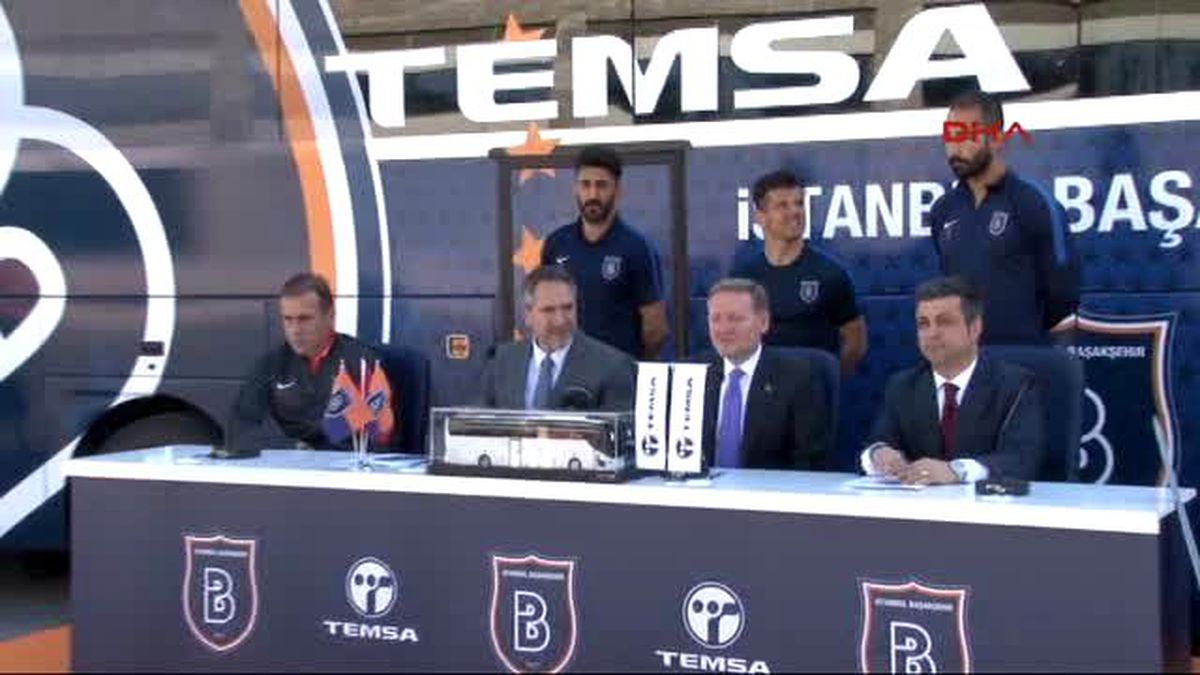 Temsa\'dan Medipol Başakşehir\'e Takım Otobüsü