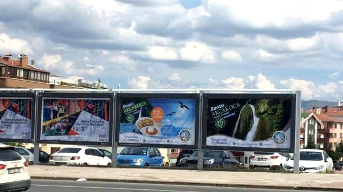 Ankara\'daki Bilboardlarda Akçakoca Tanıtım Rüzgarı Esiyor