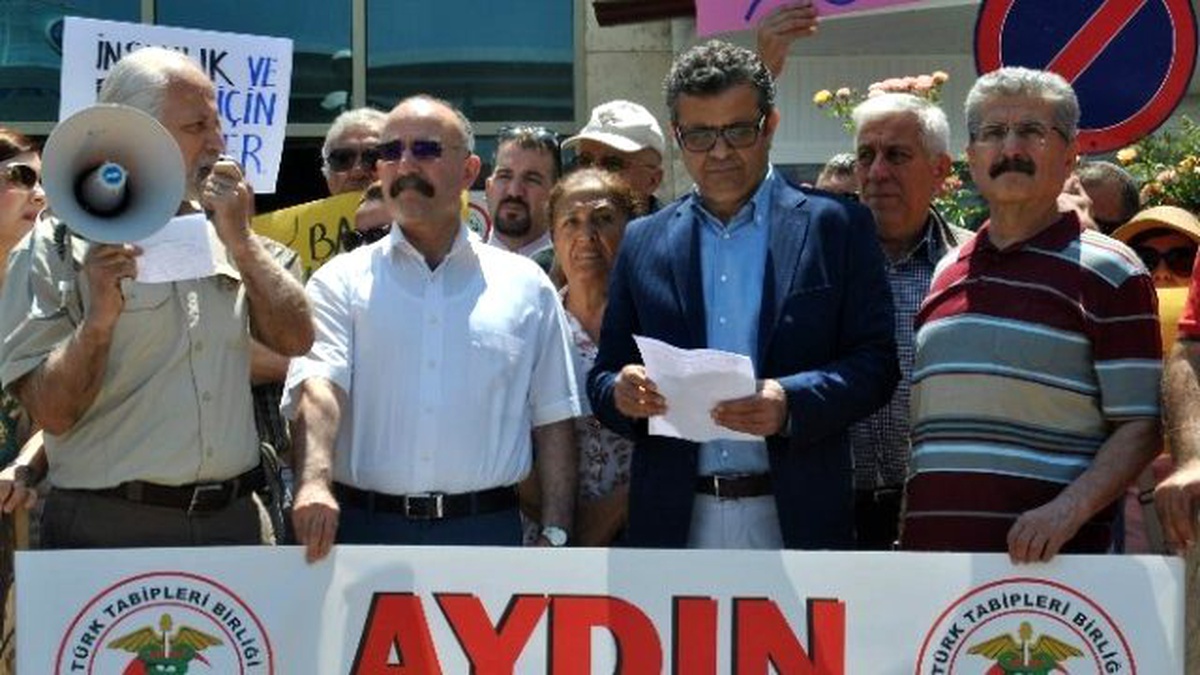 Aydın Tabip Odası\'ndan Şükrü Boylu\'ya Destek