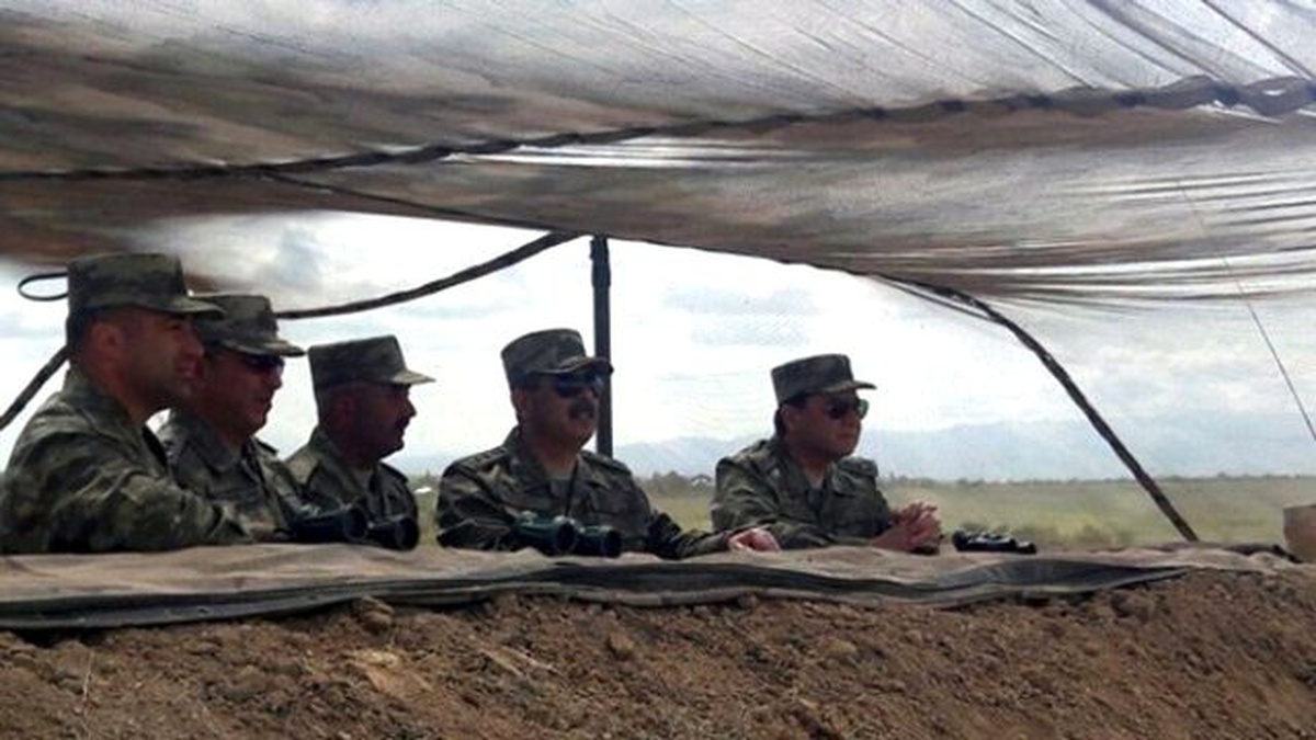 Azerbaycan Ordusu Tatbikat Yaptı
