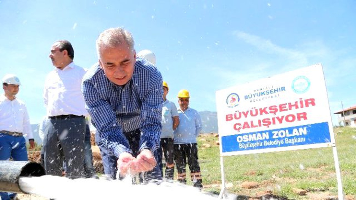 Denizli\'nin En Büyük Su Deposu Faaliyete Geçti