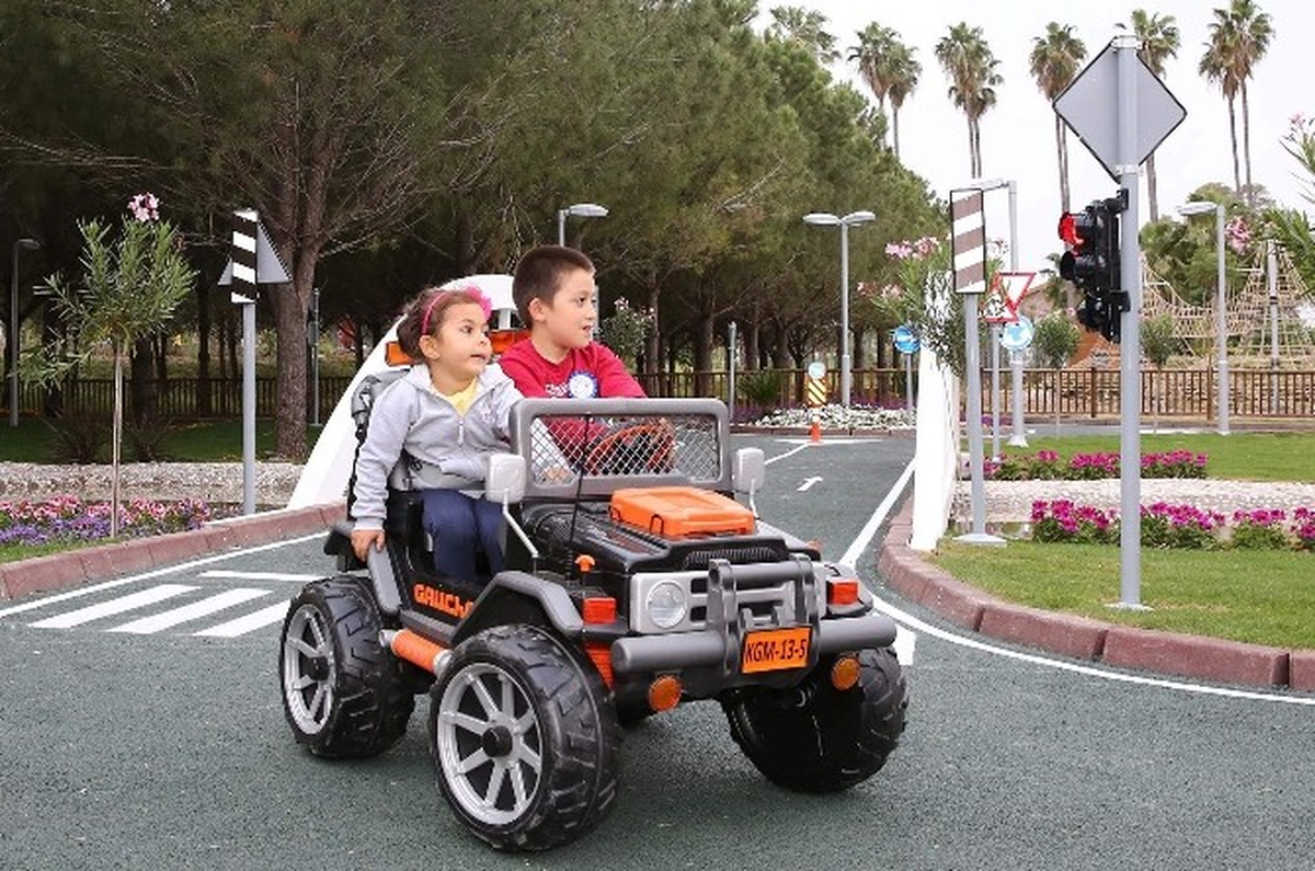 Expo 2016 Antalya\'da Miniklere Trafik Eğitimi