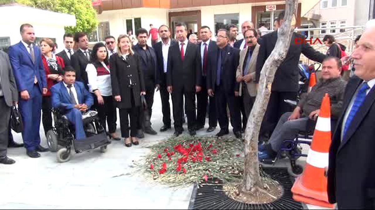 Gaziantep?te Engelliler Teröre Tepki İçin Birleşti
