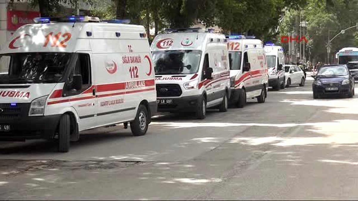 Gaziantep?te ?yaşama Yol Ver? Tatbikatı
