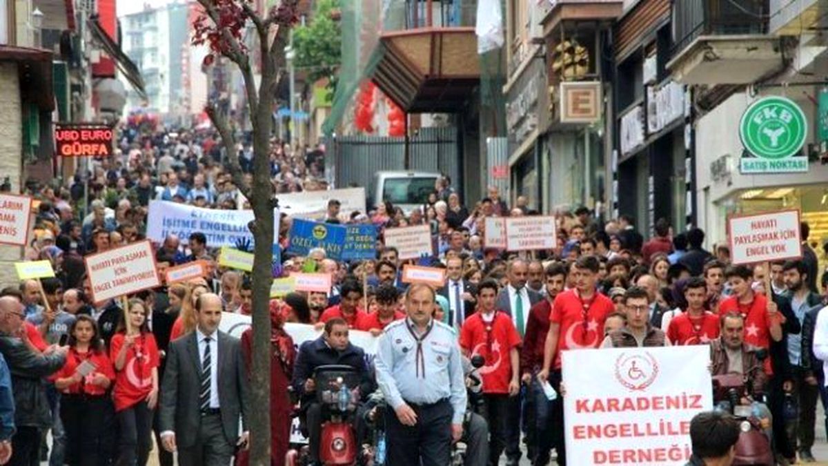 Giresun\'da Engelliler Haftası Kutlandı
