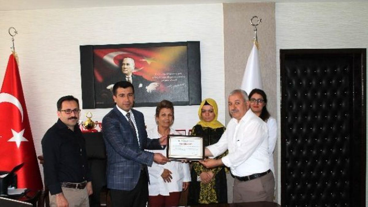 İstatistik Çalışmaları Başarı Belgesiyle Ödüllendirildi