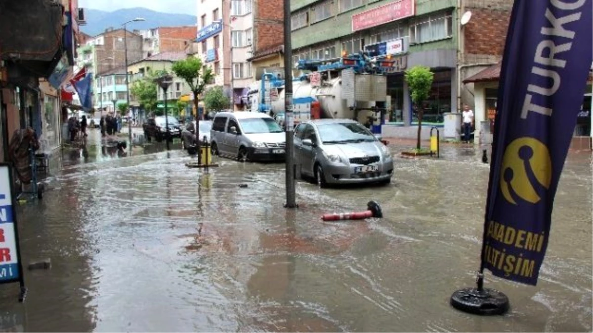 Karabük\'te Sağanak Yağış