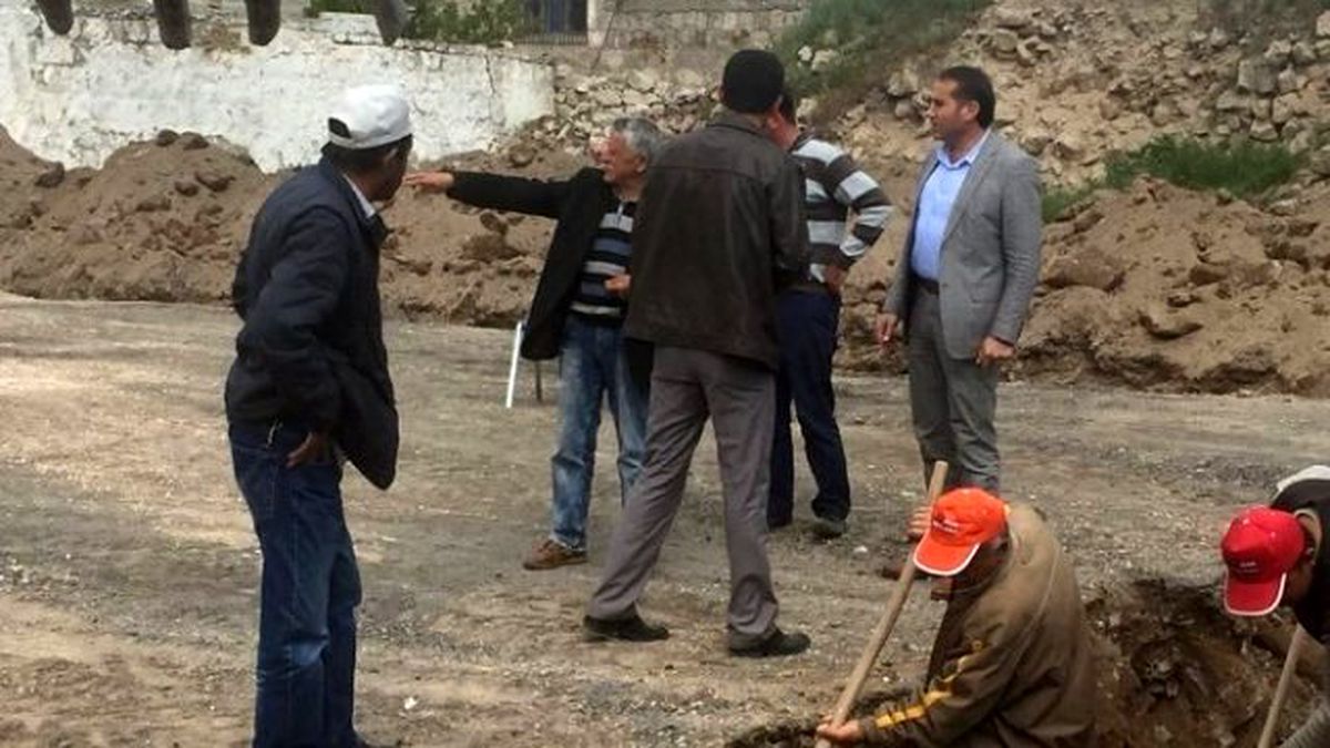 Kaymaklı\'da Pazar Yeri İnşaatı Başladı