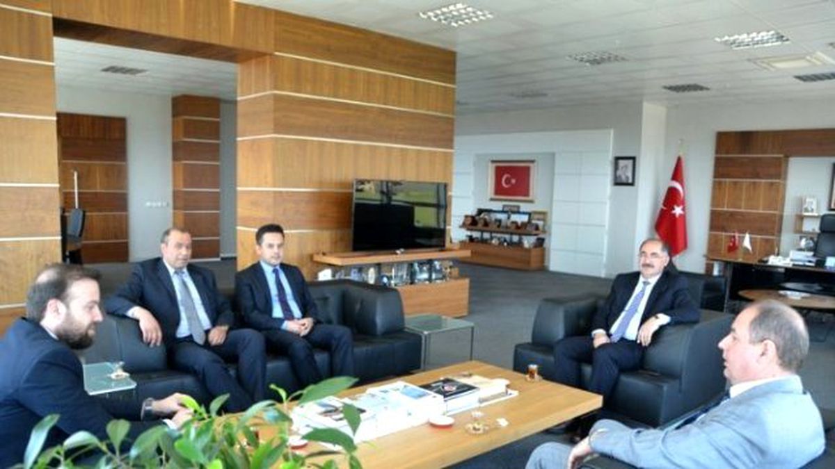 Rektör Şimşek\'e Ziyaret