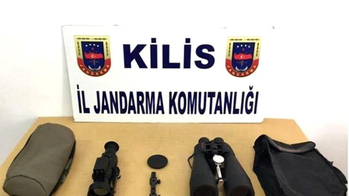 Sınırda Dürbün Ele Geçirildi