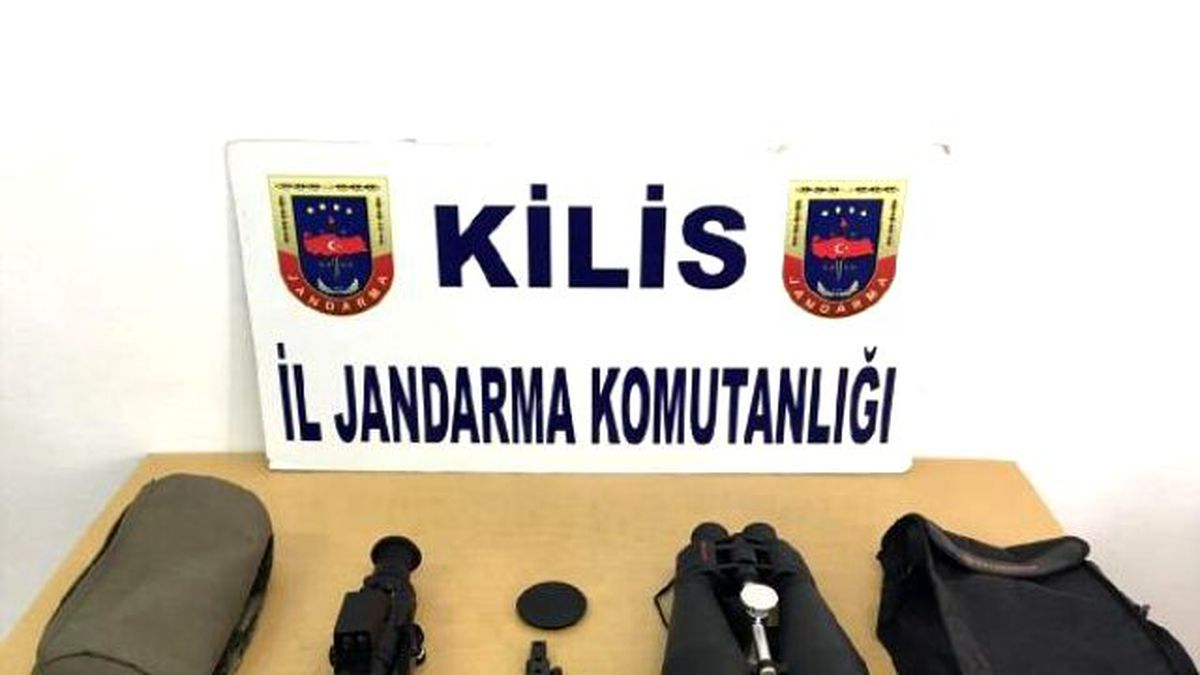 Suriye Sınırında 2 Dürbün Ele Geçirildi