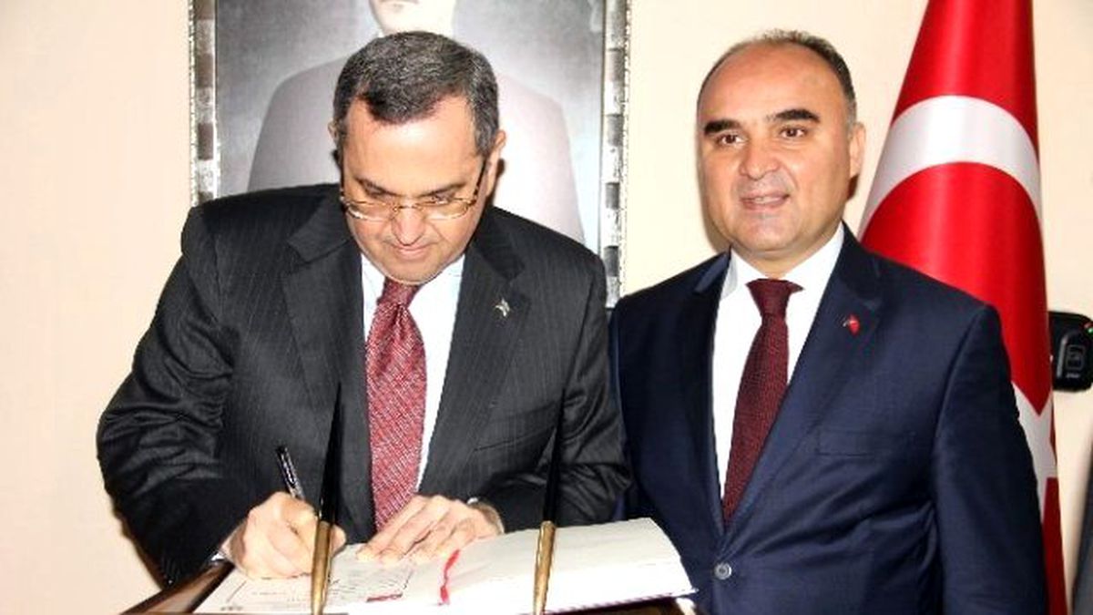 Azerbaycan Ankara Büyükelçisi Faik Bagirov, Kastamonu\'ya Geldi
