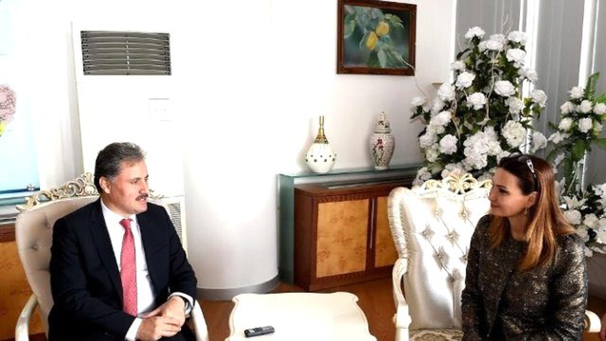 Azerbaycan Milletvekili Ganire Paşayeva\'dan, Başkan Çakır\'a Ziyaret