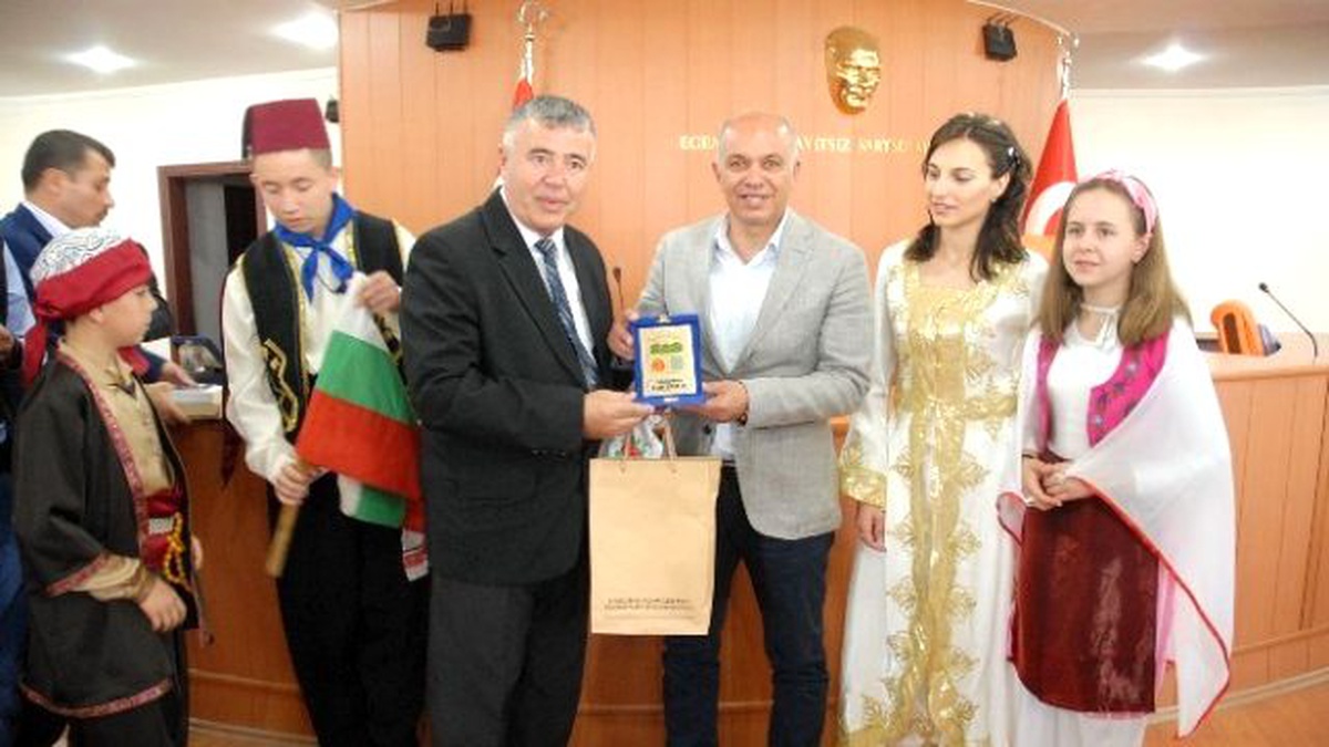 Balkan Türkleri\'nden Karaman Belediyesi\'ne Ziyaret