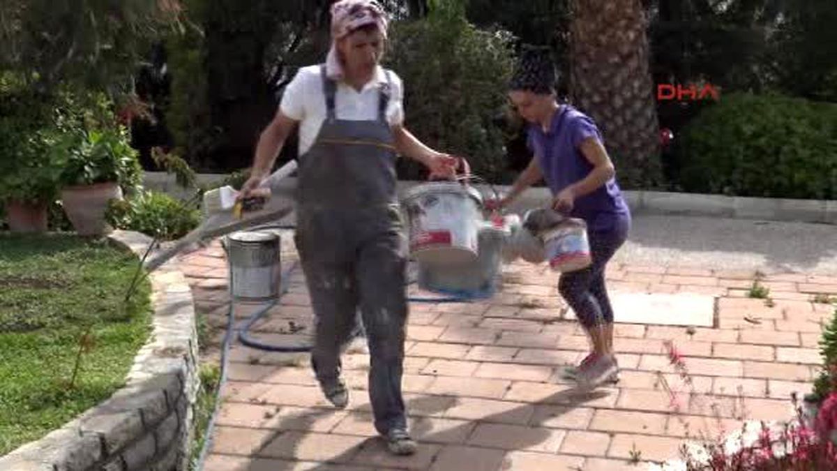 Bodrum Villalarına Kadın Eli Değdi