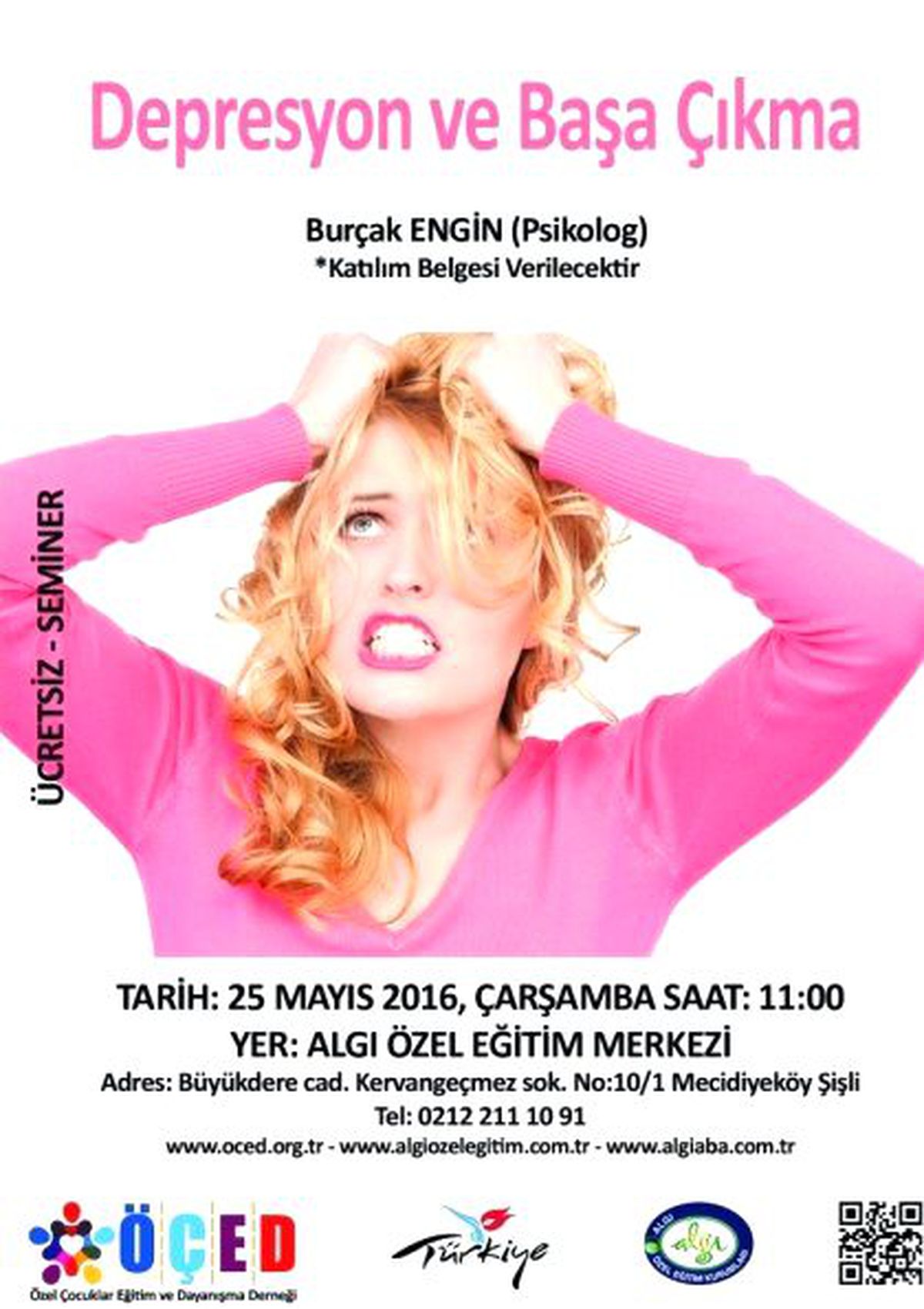 Depresyon ve Başa Çıkma – Ücretsiz – Seminer