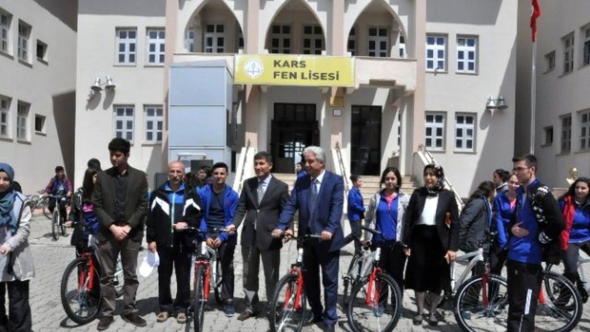 Fen Lisesi Öğrencileri 4 Kilometre Pedal Çevirdi