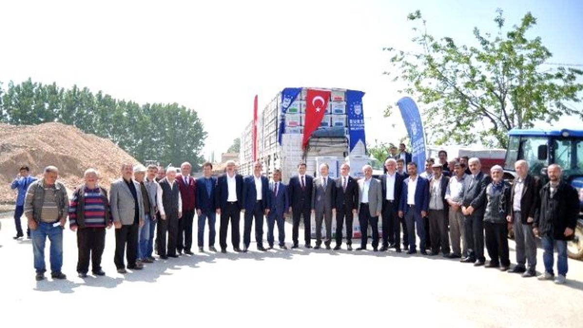 İnegöllü Arıcılara Kovan Desteği