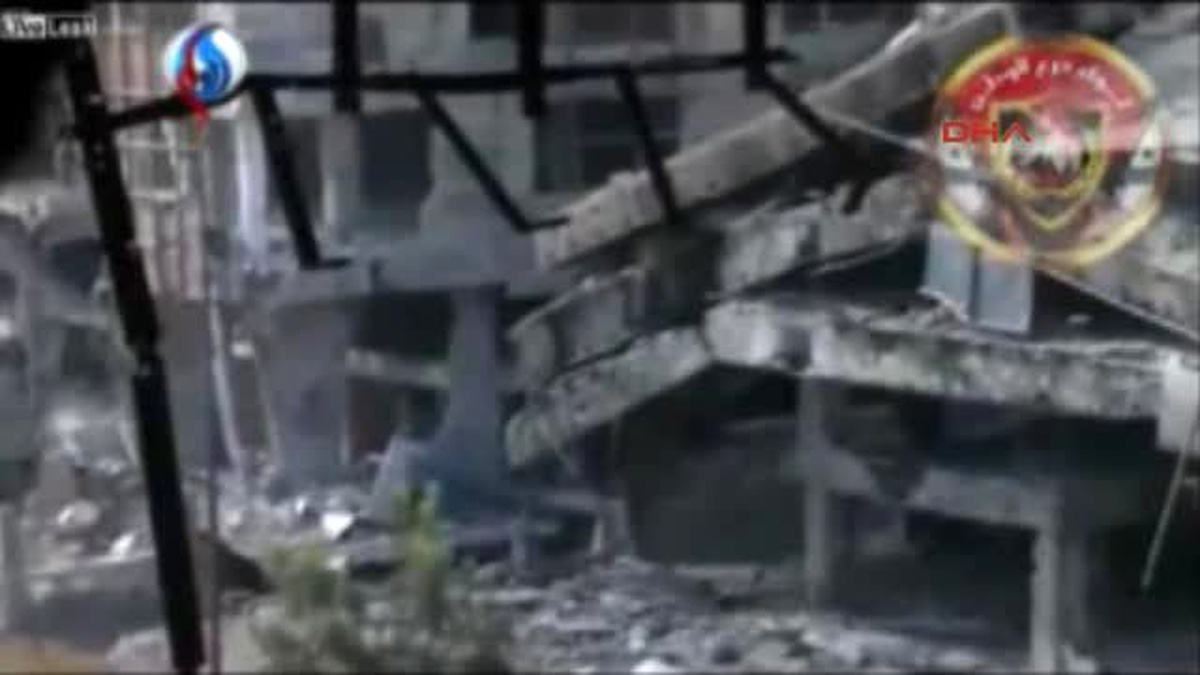 IŞİD\'li Keskin Nişancının Füzeyle Havaya Uçurulduğu An