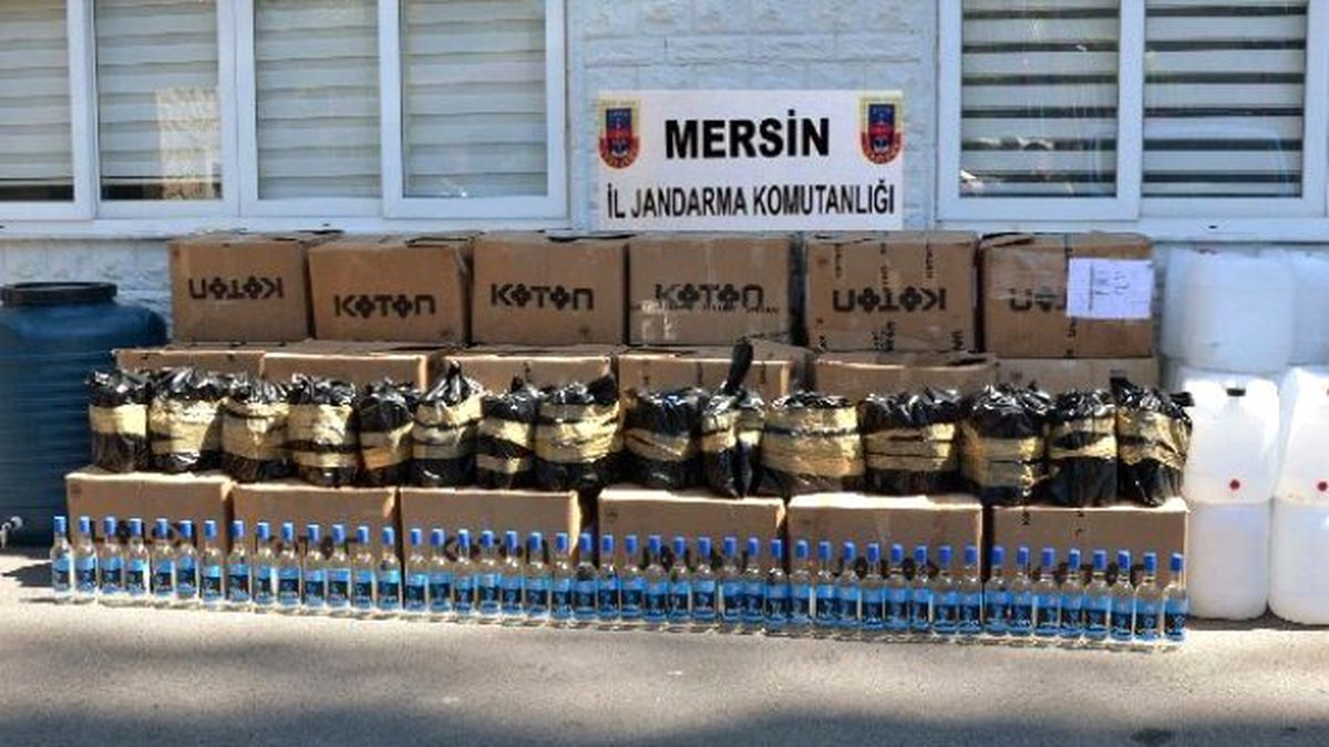 Mersin\'de Sahte İçki Operasyonu
