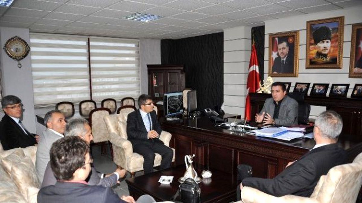 Rektör Prof. Dr. İbrahim Taş Başkan Bakıcı\'yı Ziyaret Etti