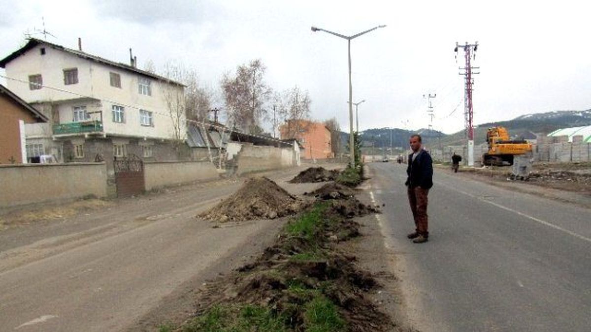 Sarıkamış\'ta Belediyem Cadde ve Sokakları Ağaçlandırıyor