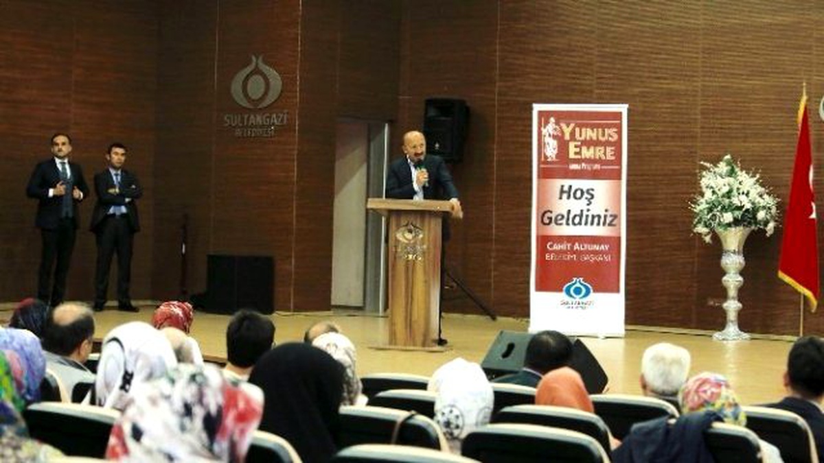 Yunus Emre, Sultangazi\'de Şiirleri ile Anıldı