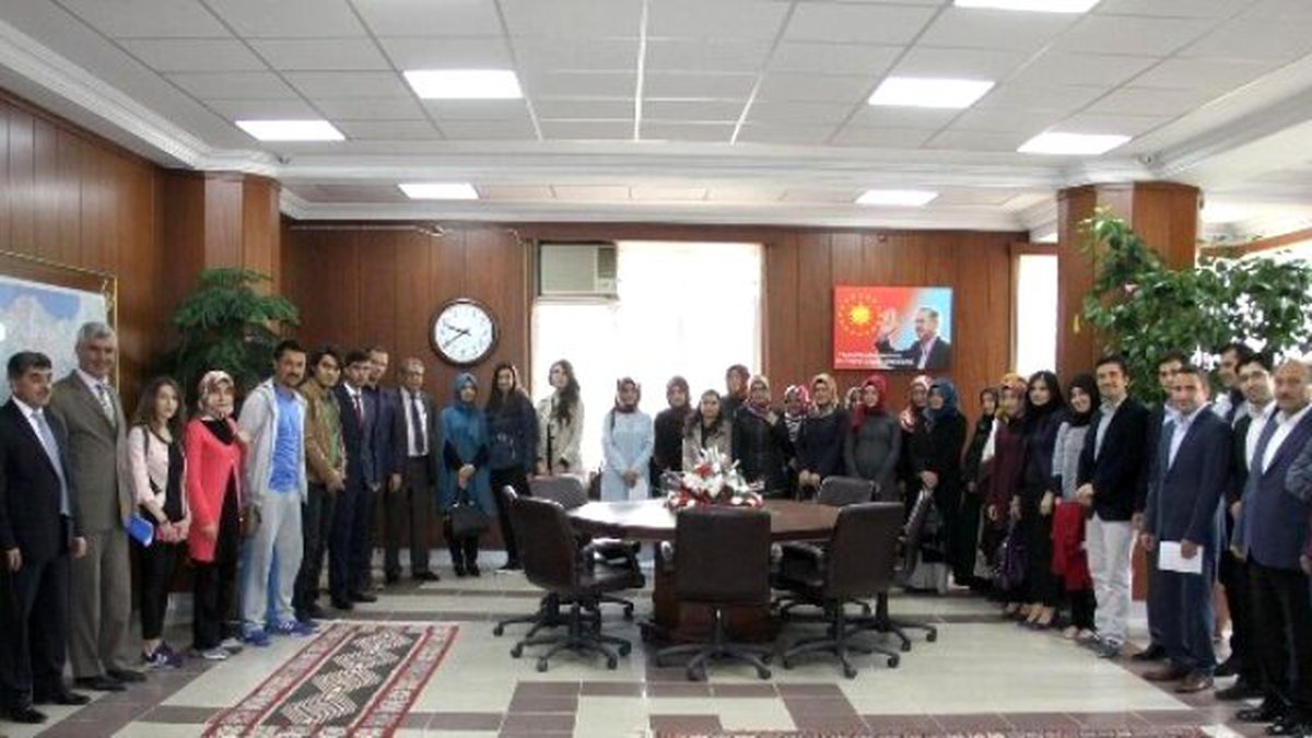 Aday Öğretmenlere Sorgun Belediyesi Tanıtıldı