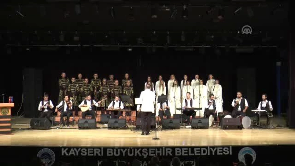 Antakya Medeniyetler Korosu Kayseri\'de Konser Verdi