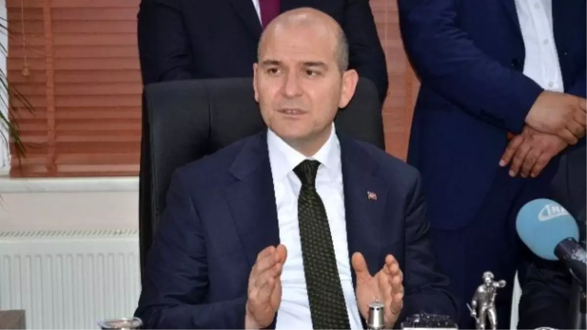 Çalışma ve Sosyal Güvenlik Bakanı Süleyman Soylu Açıklaması