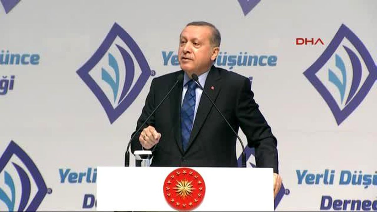 Cumhurbaşkanı Erdoğan, ATO Congresium?da, Türk Siyasi Tarihinde Yerli ve Milli İrade Programına...