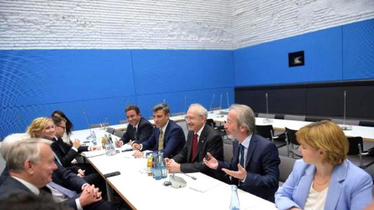 Kılıçdaroğlu, Almanya ve Fransa Dışişleri Bakanları ile Görüştü