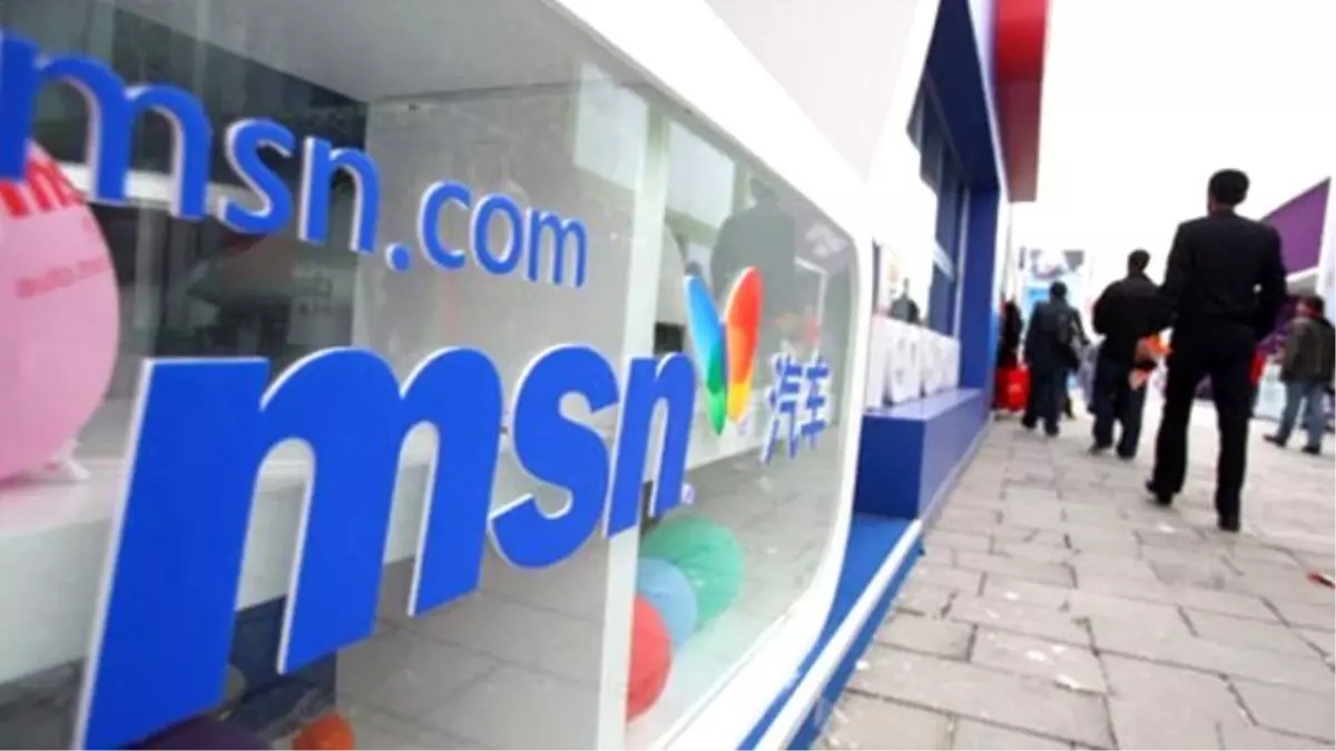 Microsoft Msn\'i Çin\'de Tamamen Kapatıyor