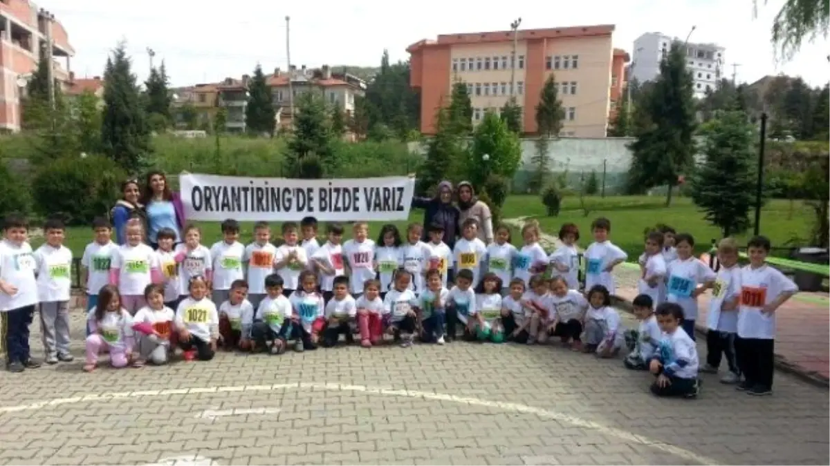 Minik Öğrenciler Oryantiring Sporu ile Tanışıyor