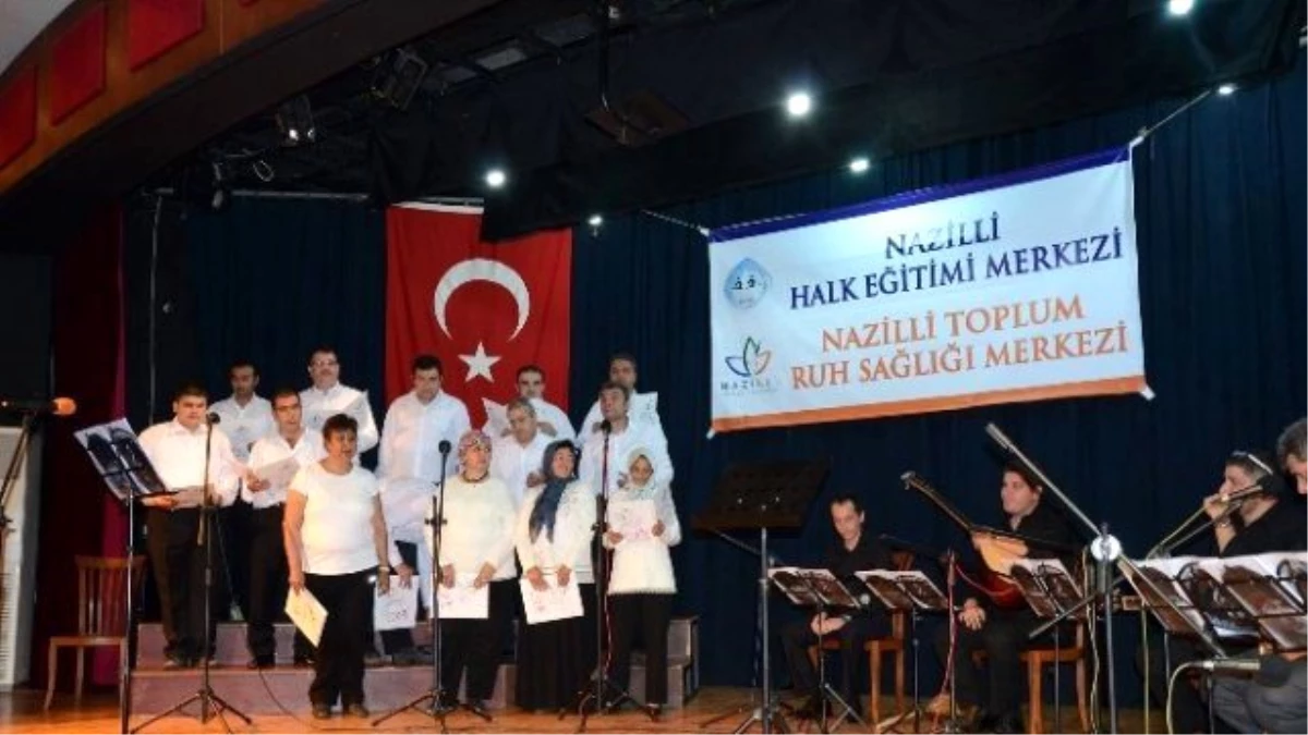 Nazilli Toplum Ruh Sağlığı Merkezi\'nden Türk Sanat Müziği Konseri