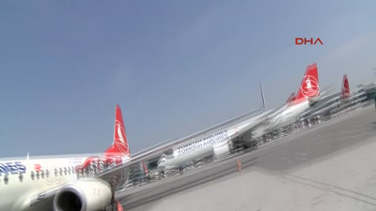 THY\'nin Milli Takım İçin Boyadığı Uçak Görüntülendi