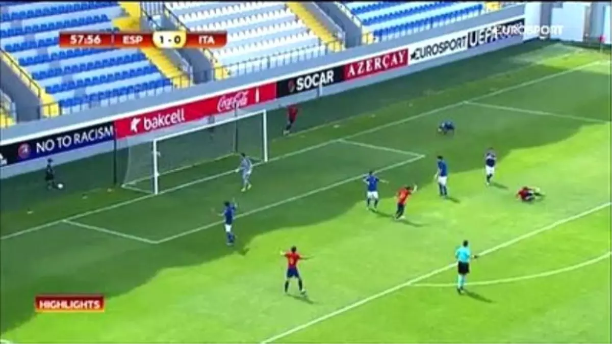 U17 Avrupa Şampiyonası: İspanya - İtalya: 4-2 (Maç Özeti)