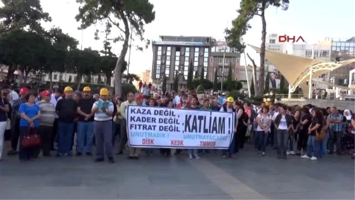 Antalya Soma?da Hayatını Kaybeden Madenciler Antalya?da Anıldı