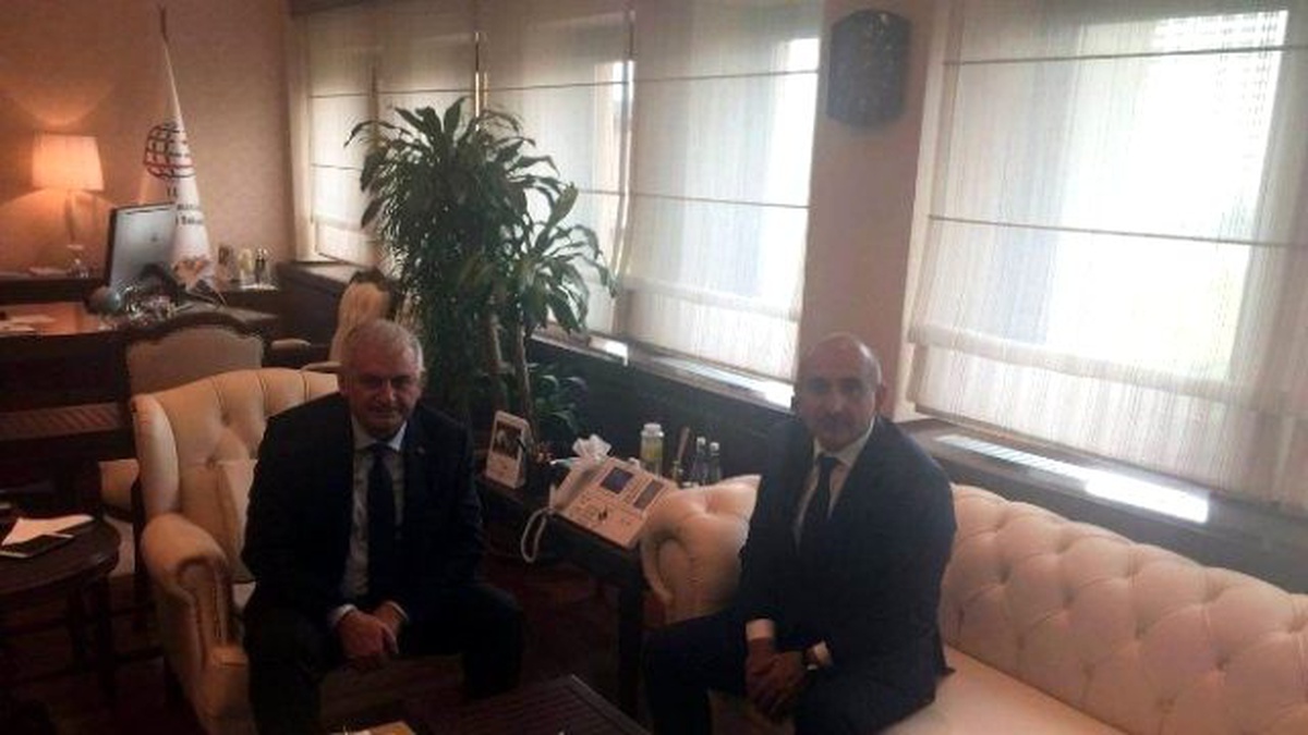 Belediye Başkanı Kara, Bakan Yıldırım\'ı Ziyaret Etti