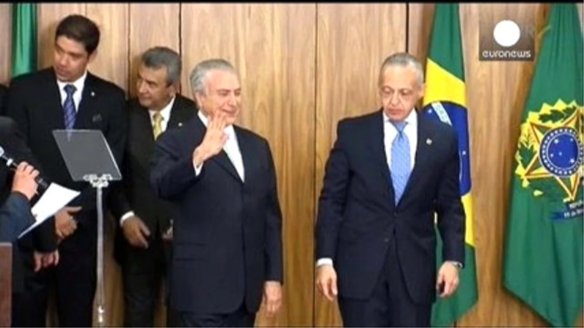 Brezilya\'da Yeni Devlet Başkanı İlk Konuşmasında Birlik ve Beraberlik Mesajı Verdi